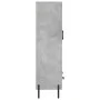 Concrete gray engineered wood tall sideboard 69.5x31x115 cm by vidaXL, Sideboards - Ref: Foro24-830336, Price: 92,48 €, Disco...