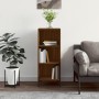 Aparador de madera de ingeniería marrón roble 34,5x32,5x90 cm de vidaXL, Aparadores - Ref: Foro24-828739, Precio: 50,47 €, De...
