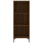 Aparador de madera de ingeniería marrón roble 34,5x32,5x90 cm de vidaXL, Aparadores - Ref: Foro24-828739, Precio: 50,47 €, De...