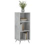 Betongraues Holzwerkstoffregal 34,5 x 32,5 x 90 cm von vidaXL, Sideboards - Ref: Foro24-828704, Preis: 38,89 €, Rabatt: %