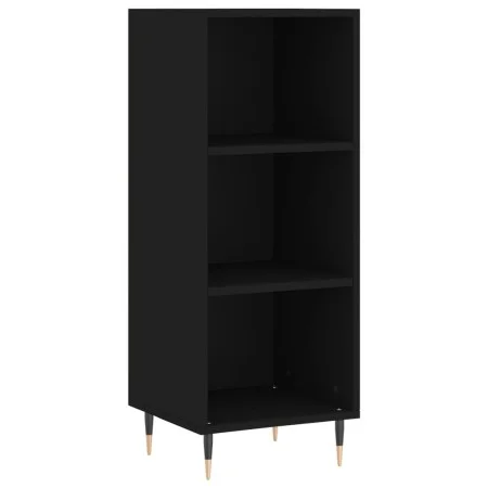 Engineered wood black sideboard 34.5x32.5x90 cm by vidaXL, Sideboards - Ref: Foro24-828709, Price: 34,12 €, Discount: %