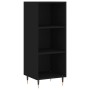 Engineered wood black sideboard 34.5x32.5x90 cm by vidaXL, Sideboards - Ref: Foro24-828709, Price: 38,57 €, Discount: %