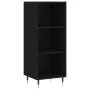 Engineered wood black sideboard 34.5x32.5x90 cm by vidaXL, Sideboards - Ref: Foro24-828709, Price: 34,12 €, Discount: %