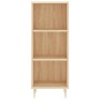 Sonoma Oak Engineered Wood Sideboard 34.5x32.5x90 cm by vidaXL, Sideboards - Ref: Foro24-828719, Price: 45,79 €, Discount: %