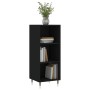 Engineered wood black sideboard 34.5x32.5x90 cm by vidaXL, Sideboards - Ref: Foro24-828709, Price: 38,57 €, Discount: %