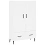 High white engineered wood sideboard 69.5x31x115 cm by vidaXL, Sideboards - Ref: Foro24-830340, Price: 91,44 €, Discount: %