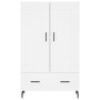 Hohes Sideboard aus weißem Holzwerkstoff, 69,5 x 31 x 115 cm von vidaXL, Sideboards - Ref: Foro24-830340, Preis: 92,60 €, Rab...