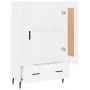 Hohes Sideboard aus weißem Holzwerkstoff, 69,5 x 31 x 115 cm von vidaXL, Sideboards - Ref: Foro24-830340, Preis: 91,44 €, Rab...