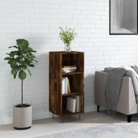Sideboard aus geräuchertem Eichenholzwerkstoff, 34,5 x 32,5 x 90 cm von vidaXL, Sideboards - Ref: Foro24-828729, Preis: 47,50...