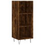 Sideboard aus geräuchertem Eichenholzwerkstoff, 34,5 x 32,5 x 90 cm von vidaXL, Sideboards - Ref: Foro24-828729, Preis: 48,15...