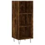 Smoked oak engineered wood sideboard 34.5x32.5x90 cm by vidaXL, Sideboards - Ref: Foro24-828729, Price: 47,50 €, Discount: %