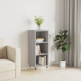 Aparador de madera de ingeniería gris Sonoma 34,5x32,5x90 cm de vidaXL, Aparadores - Ref: Foro24-828714, Precio: 34,11 €, Des...