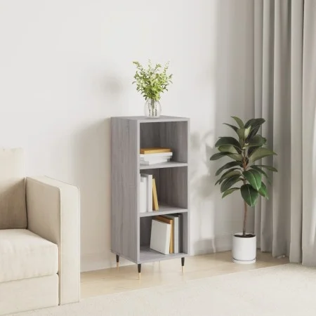 Engineered wood sideboard in Sonoma grey, 34.5x32.5x90 cm by vidaXL, Sideboards - Ref: Foro24-828714, Price: 34,12 €, Discoun...