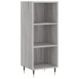 Engineered wood sideboard in Sonoma grey, 34.5x32.5x90 cm by vidaXL, Sideboards - Ref: Foro24-828714, Price: 38,27 €, Discoun...