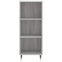 Engineered wood sideboard in Sonoma grey, 34.5x32.5x90 cm by vidaXL, Sideboards - Ref: Foro24-828714, Price: 38,27 €, Discoun...