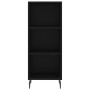 Engineered wood black sideboard 34.5x32.5x90 cm by vidaXL, Sideboards - Ref: Foro24-828749, Price: 53,94 €, Discount: %