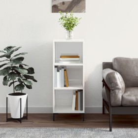 Glossy white engineered wood sideboard 34.5x32.5x90 cm by vidaXL, Sideboards - Ref: Foro24-828734, Price: 53,45 €, Discount: %
