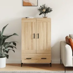 High Sonoma oak engineered wood sideboard 69.5x31x115 cm by vidaXL, Sideboards - Ref: Foro24-830335, Price: 116,12 €, Discoun...