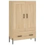 High Sonoma oak engineered wood sideboard 69.5x31x115 cm by vidaXL, Sideboards - Ref: Foro24-830335, Price: 116,12 €, Discoun...