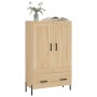 High Sonoma oak engineered wood sideboard 69.5x31x115 cm by vidaXL, Sideboards - Ref: Foro24-830335, Price: 119,90 €, Discoun...