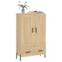 High Sonoma oak engineered wood sideboard 69.5x31x115 cm by vidaXL, Sideboards - Ref: Foro24-830335, Price: 116,12 €, Discoun...