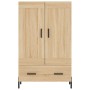 High Sonoma oak engineered wood sideboard 69.5x31x115 cm by vidaXL, Sideboards - Ref: Foro24-830335, Price: 119,90 €, Discoun...