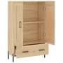 High Sonoma oak engineered wood sideboard 69.5x31x115 cm by vidaXL, Sideboards - Ref: Foro24-830335, Price: 116,12 €, Discoun...