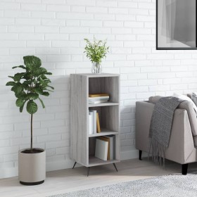 Regal aus technischem Holz in Sonoma-Grau, 34,5 x 32,5 x 90 cm von vidaXL, Sideboards - Ref: Foro24-828706, Preis: 41,54 €, R...