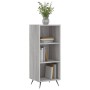 Regal aus technischem Holz in Sonoma-Grau, 34,5 x 32,5 x 90 cm von vidaXL, Sideboards - Ref: Foro24-828706, Preis: 41,54 €, R...