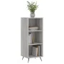 Regal aus technischem Holz in Sonoma-Grau, 34,5 x 32,5 x 90 cm von vidaXL, Sideboards - Ref: Foro24-828706, Preis: 41,13 €, R...