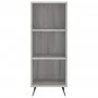 Regal aus technischem Holz in Sonoma-Grau, 34,5 x 32,5 x 90 cm von vidaXL, Sideboards - Ref: Foro24-828706, Preis: 41,13 €, R...