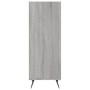 Regal aus technischem Holz in Sonoma-Grau, 34,5 x 32,5 x 90 cm von vidaXL, Sideboards - Ref: Foro24-828706, Preis: 41,54 €, R...