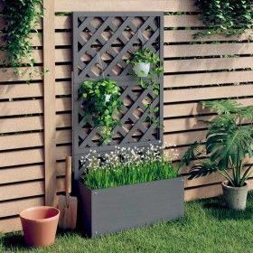 Pflanzgefäß mit grauem WPC-Gitter 65x33x135 cm von vidaXL, Töpfe und Pflanzgefäße - Ref: Foro24-362577, Preis: 157,31 €, Raba...