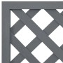 Planter with gray WPC trellis 65x33x135 cm by vidaXL, Pots and planters - Ref: Foro24-362577, Price: 157,31 €, Discount: %