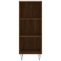 Sideboard aus eichenbraunem Holzwerkstoff, 34,5 x 32,5 x 90 cm von vidaXL, Sideboards - Ref: Foro24-828731, Preis: 45,57 €, R...