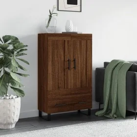 Hohes Sideboard aus Holzwerkstoff, braune Eiche, 69,5 x 31 x 115 cm von vidaXL, Sideboards - Ref: Foro24-830355, Preis: 92,00...