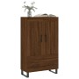 Tall sideboard engineered wood brown oak 69.5x31x115 cm by vidaXL, Sideboards - Ref: Foro24-830355, Price: 93,48 €, Discount: %