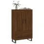 Tall sideboard engineered wood brown oak 69.5x31x115 cm by vidaXL, Sideboards - Ref: Foro24-830355, Price: 92,00 €, Discount: %