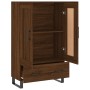 Tall sideboard engineered wood brown oak 69.5x31x115 cm by vidaXL, Sideboards - Ref: Foro24-830355, Price: 93,48 €, Discount: %