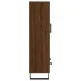 Tall sideboard engineered wood brown oak 69.5x31x115 cm by vidaXL, Sideboards - Ref: Foro24-830355, Price: 92,00 €, Discount: %