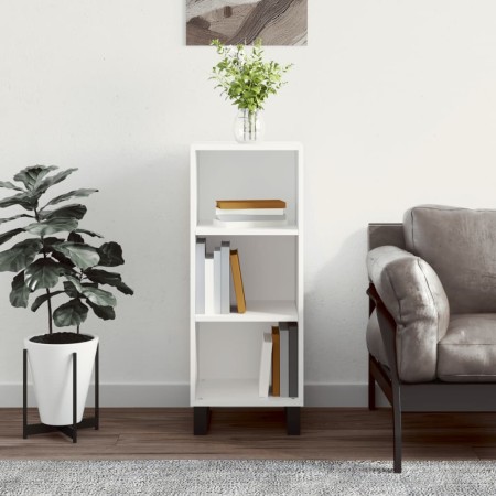 Sideboard aus weißem Holzwerkstoff 34,5x32,5x90 cm von vidaXL, Sideboards - Ref: Foro24-828756, Preis: 52,09 €, Rabatt: %