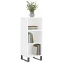 Sideboard aus weißem Holzwerkstoff 34,5x32,5x90 cm von vidaXL, Sideboards - Ref: Foro24-828756, Preis: 51,45 €, Rabatt: %