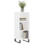 Sideboard aus weißem Holzwerkstoff 34,5x32,5x90 cm von vidaXL, Sideboards - Ref: Foro24-828756, Preis: 52,09 €, Rabatt: %