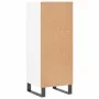 Sideboard aus weißem Holzwerkstoff 34,5x32,5x90 cm von vidaXL, Sideboards - Ref: Foro24-828756, Preis: 51,45 €, Rabatt: %
