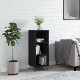 Estantería madera de ingeniería negro 34,5x32,5x90 cm de vidaXL, Aparadores - Ref: Foro24-828701, Precio: 43,31 €, Descuento: %