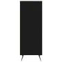 Estantería madera de ingeniería negro 34,5x32,5x90 cm de vidaXL, Aparadores - Ref: Foro24-828701, Precio: 42,91 €, Descuento: %