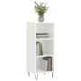 Aparador madera de ingeniería blanco brillante 34,5x32,5x90 cm de vidaXL, Aparadores - Ref: Foro24-828726, Precio: 48,10 €, D...