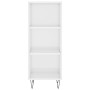 Aparador madera de ingeniería blanco brillante 34,5x32,5x90 cm de vidaXL, Aparadores - Ref: Foro24-828726, Precio: 48,73 €, D...