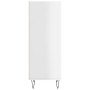 Aparador madera de ingeniería blanco brillante 34,5x32,5x90 cm de vidaXL, Aparadores - Ref: Foro24-828726, Precio: 48,73 €, D...