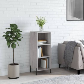 Sonoma gray engineered wood sideboard 34.5x32.5x90 cm by vidaXL, Sideboards - Ref: Foro24-828746, Price: 51,96 €, Discount: %